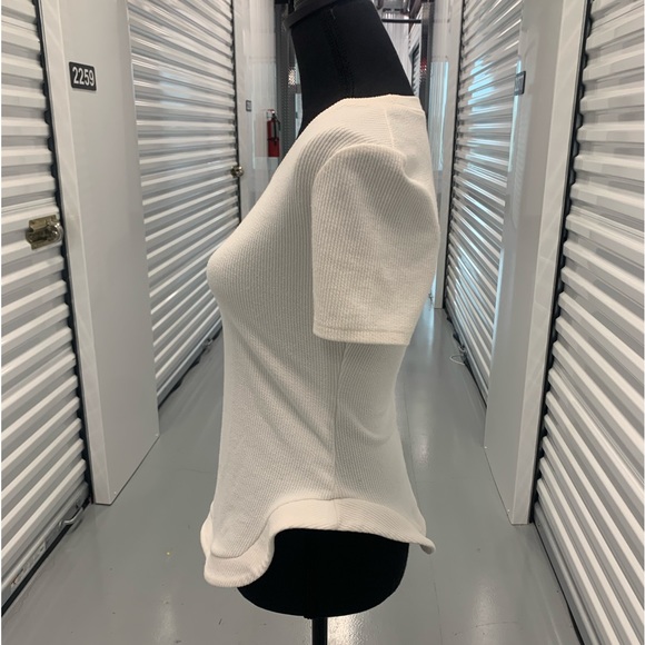 SHEIN Brand Scoop Neck Shirt - Picture 3 of 8